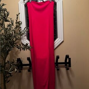 Superdown Strapless Bold Pink / Fushsia Dress